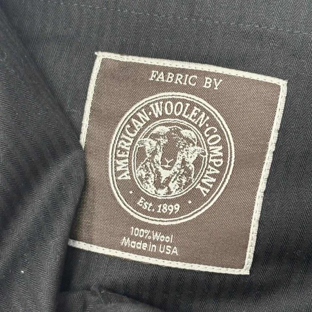 J.Crew Ludlow Slim Wool Dress Pants Men's 33x32 Gray American Woolen H7973 - Picture 7 of 7